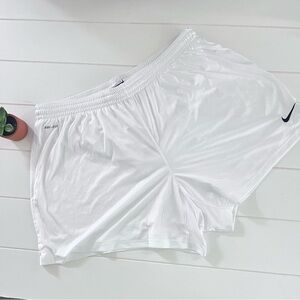 Nike White DriFit Shorts